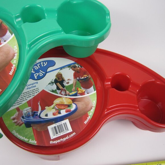 The Original Party Pal for Camping Game Day Tray - Lot of 3 - New - Picture 4 of 7